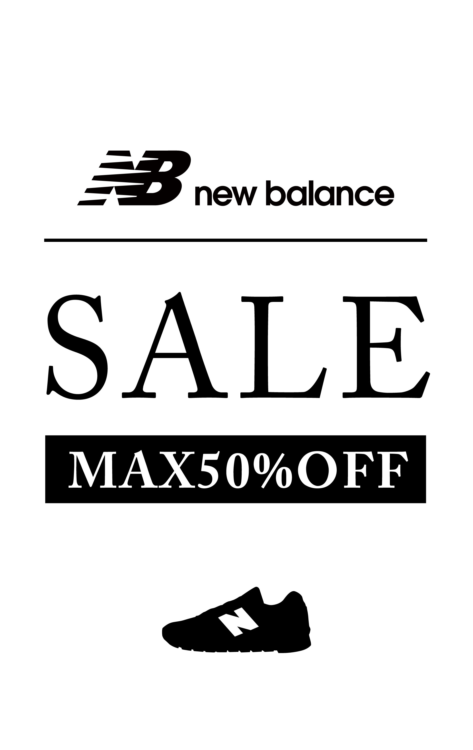 New Balance SALE MAX50%OFF