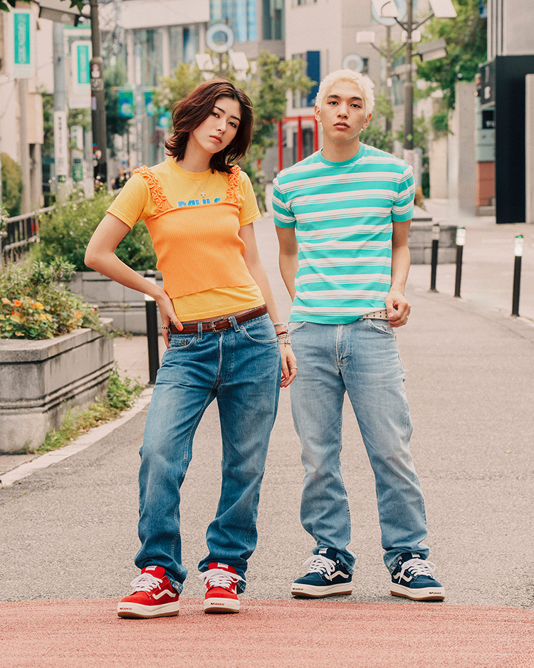 VANS GRASSO コーディネート