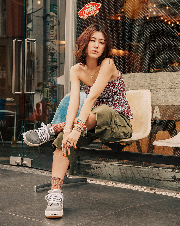 VANS GRASSO コーディネート