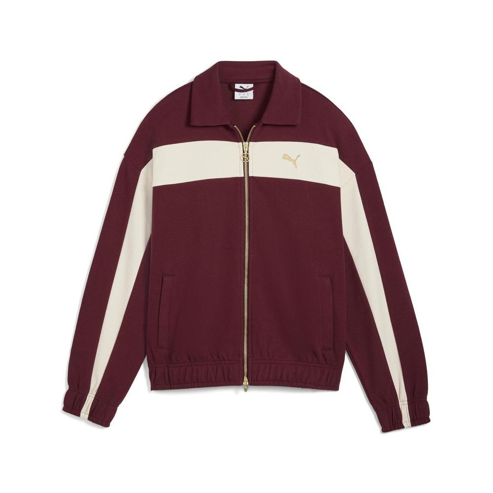 【PUMA】 プーマ W T7 RELAXED TRACK JACKET アウター 633960 96RUBY SHIMMER