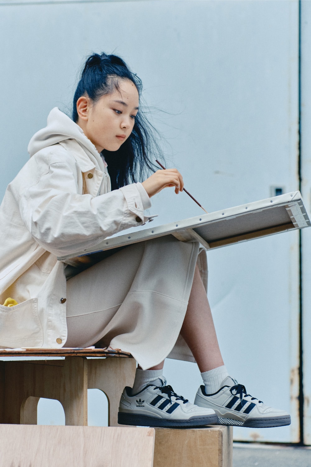 アディダス FORUM コーディネート