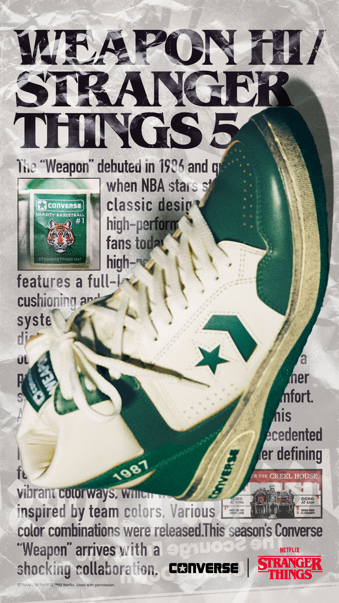 CONVERSE × STRANGER THINGS