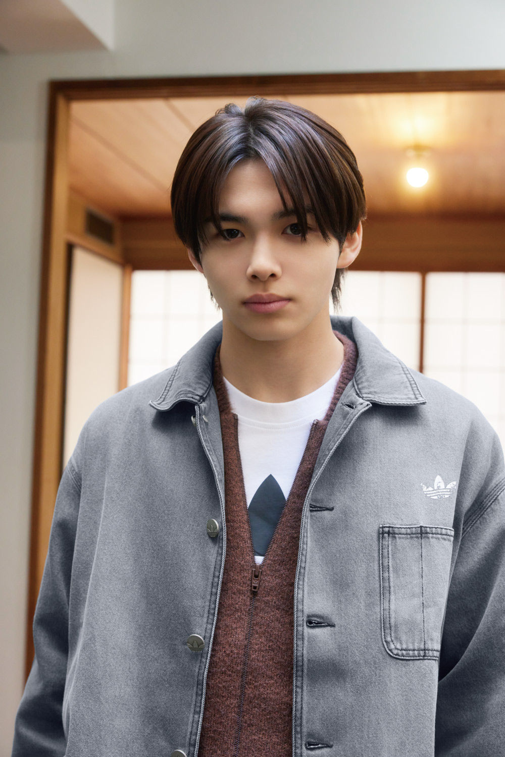 ADIDAS DENIM PACK 今井暖大さん着用 コーディネート