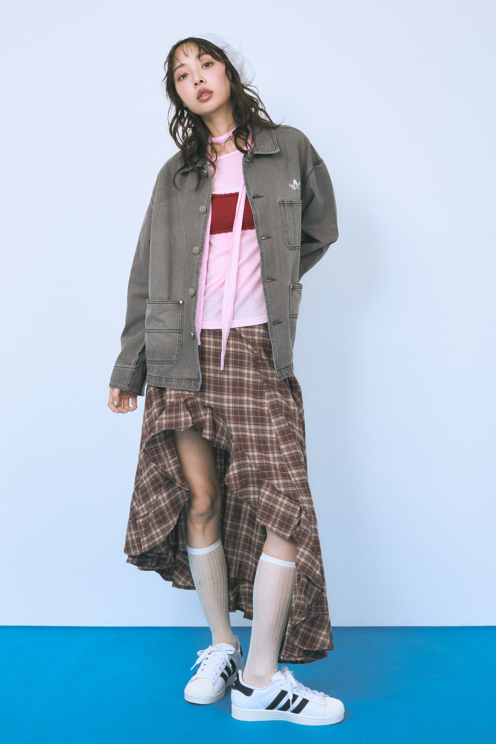 DENIM PACK LOOK コーディネート