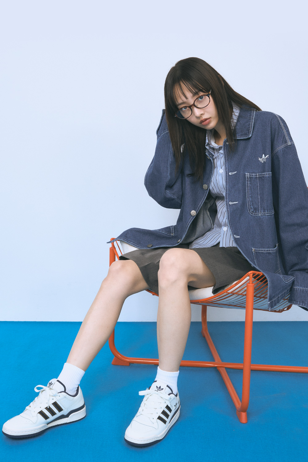 DENIM PACK LOOK コーディネート