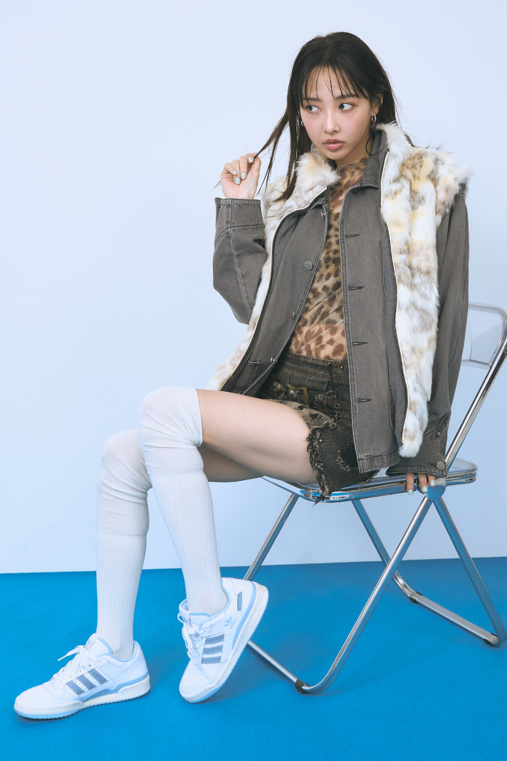 DENIM PACK LOOK コーディネート