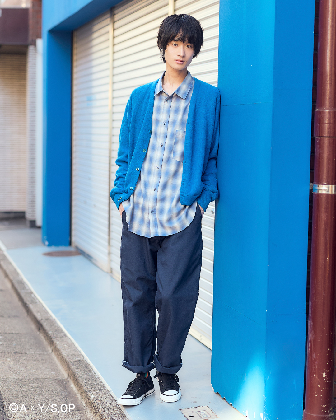 「スタッフ」モデル コーディネート