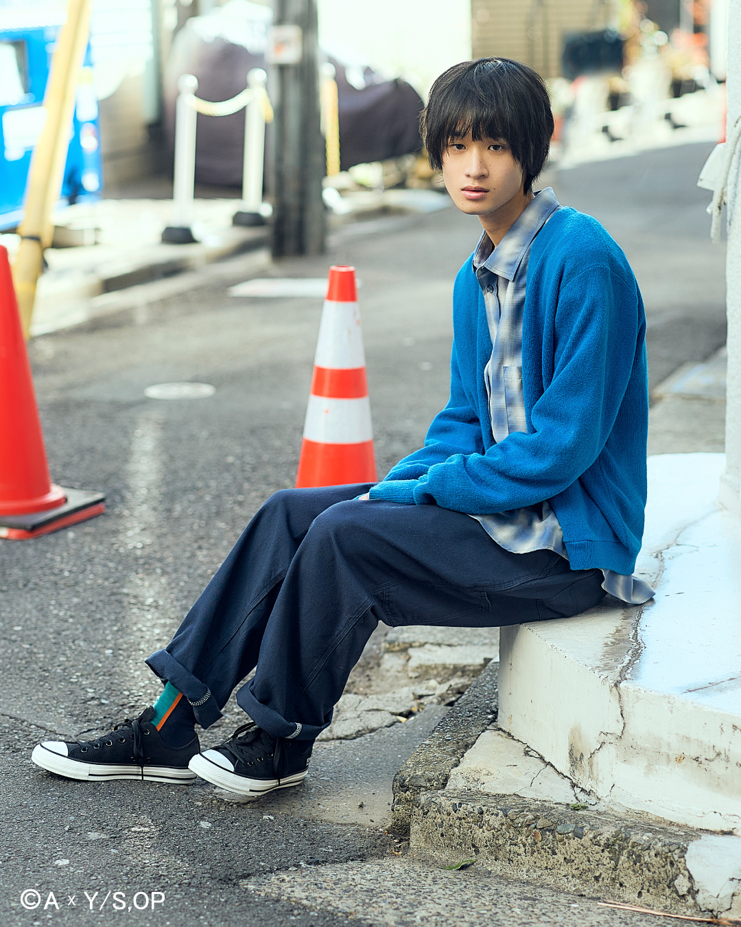 「スタッフ」モデル コーディネート