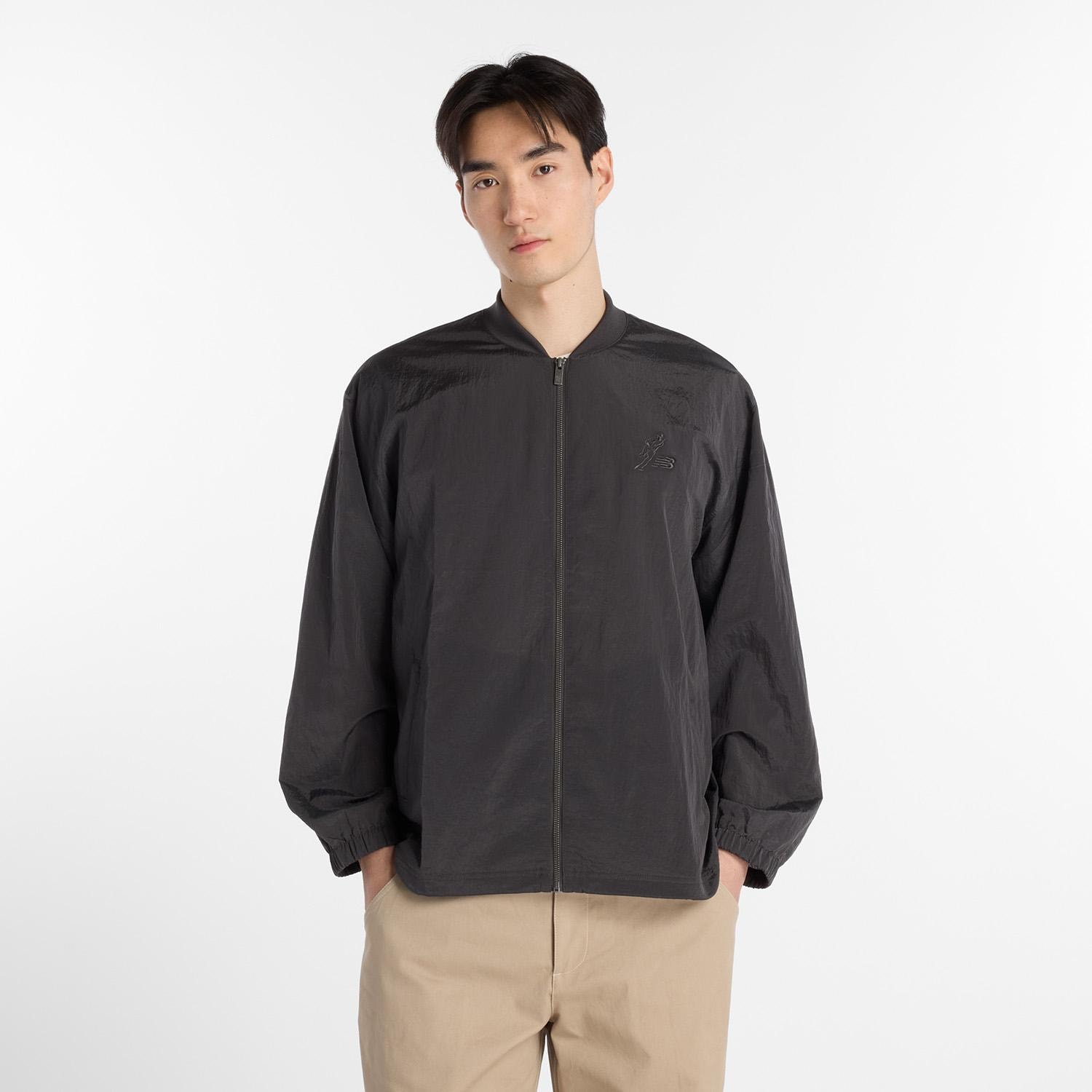 ニューバランス M O.HシグネチャークリンクルナイロンJK ジャケット MJ61T0GGABR ABR