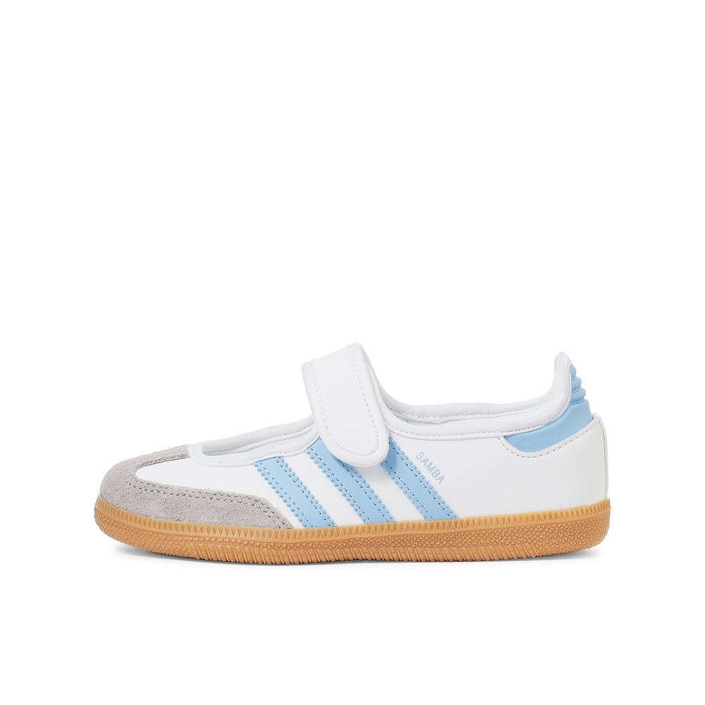 	キッズ 【ADIDAS】 アディダス 17-21 SAMBA JANE C サンバ ジェーン JQ9305 FTWR/CLEA/GUM3 