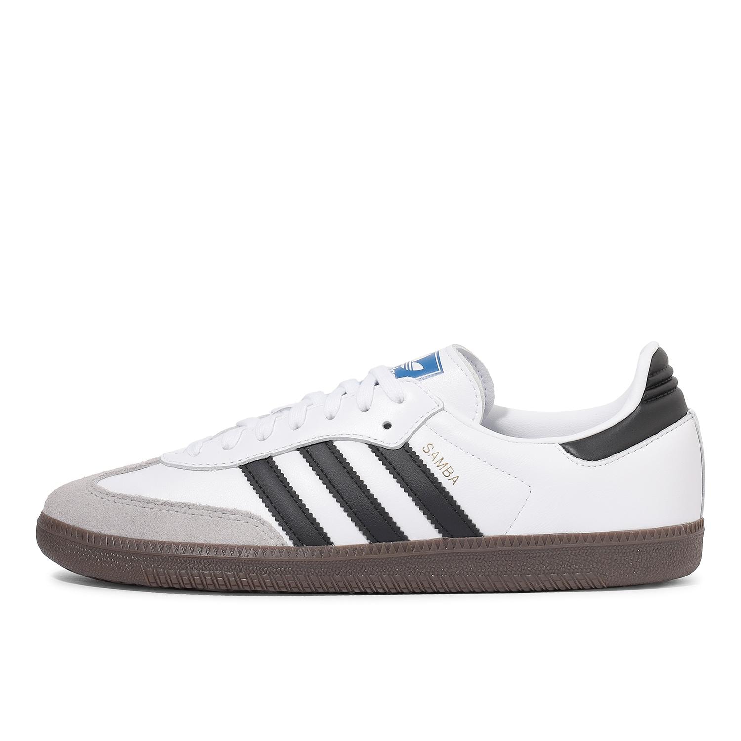 【ADIDAS】 アディダス SAMBA OG サンバ OG B75806 WHT/BLK/GRNT