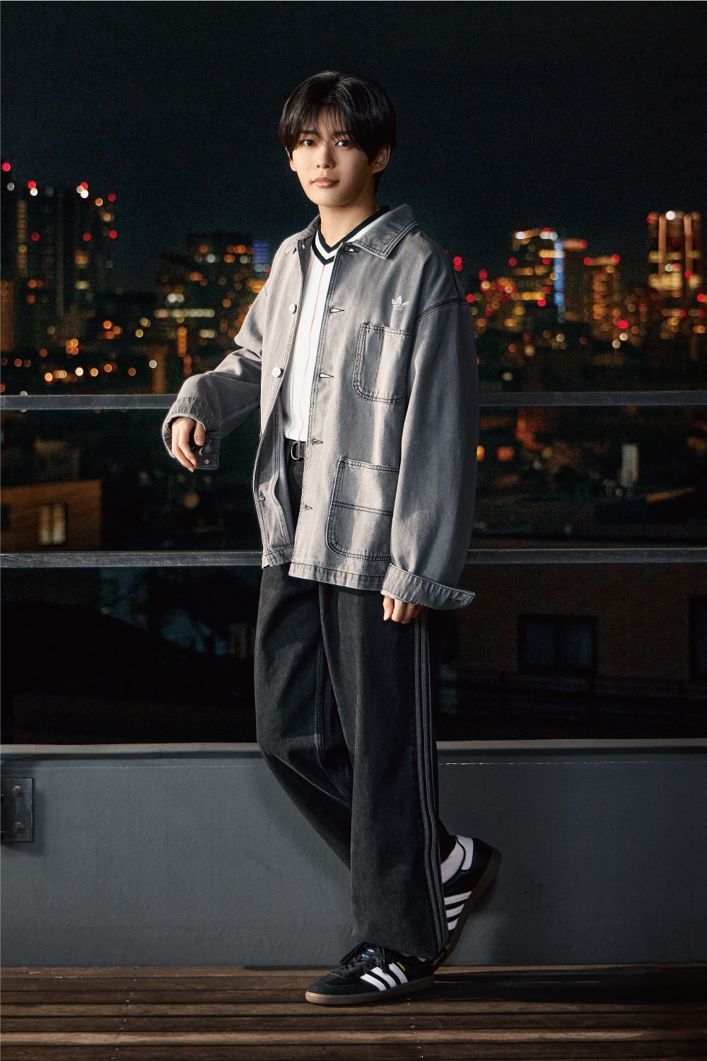 SAMBA 長尾謙杜さん着用 コーディネート