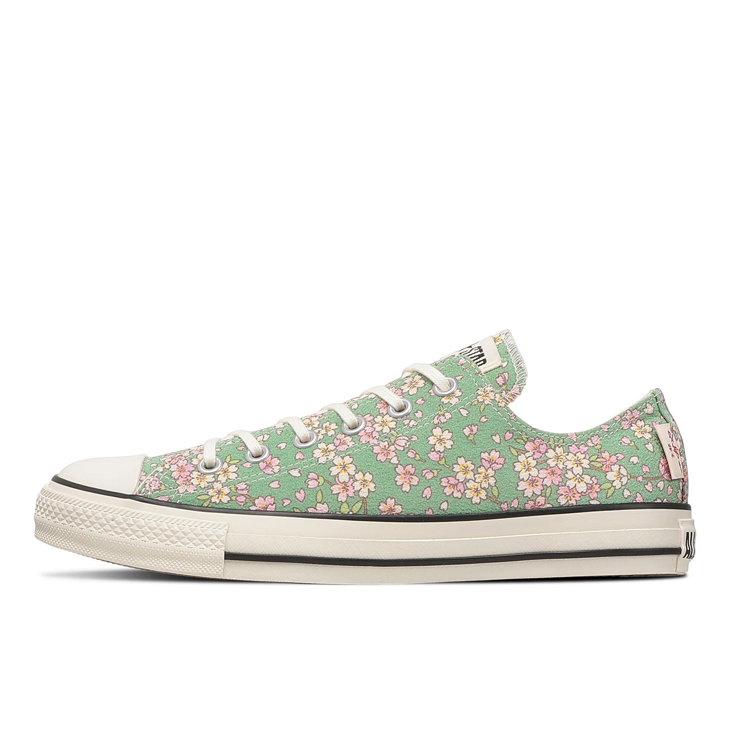コンバース AS WF OX / IPPUYA オールスター WF OX / 一布や 31318381 ABC-MART限定 *LIGHT GREEN 3H