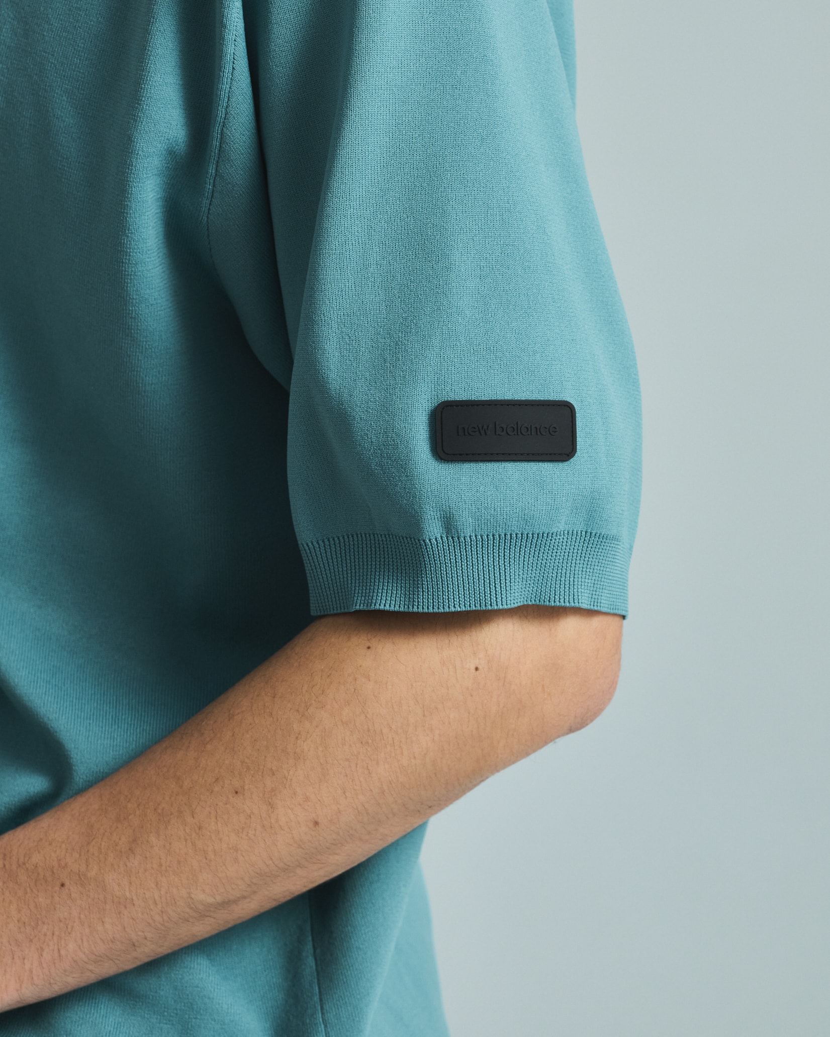 ニューバランス M ニットTシャツ ショートスリーブ MT61I5CGFAD ABC-MART限定 FAD