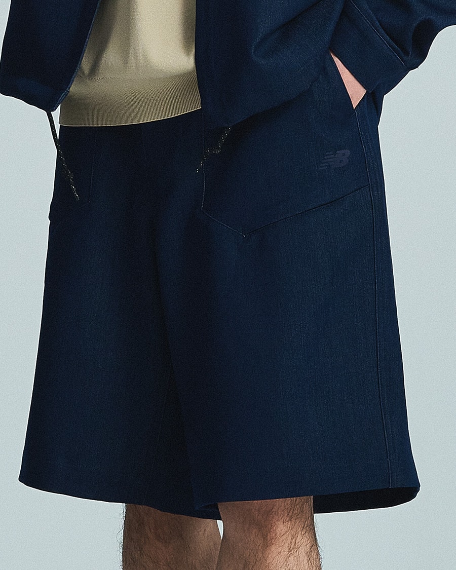 ニューバランス M デニムスタイルショーツ ショーツ MB61H3YRIN ABC-MART限定 IN