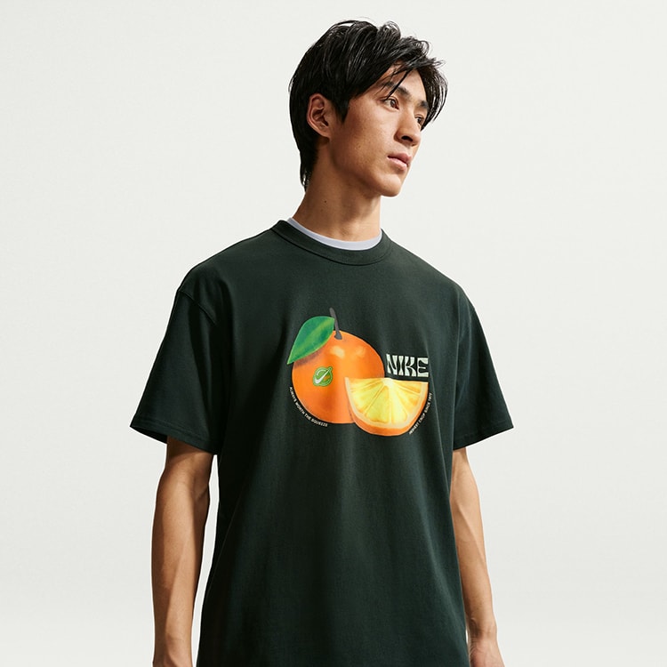 【NIKE】 ナイキ M PREM ORANGE TEE ショートスリーブ IH1352 ABC-MART限定 *317BLKSPC 