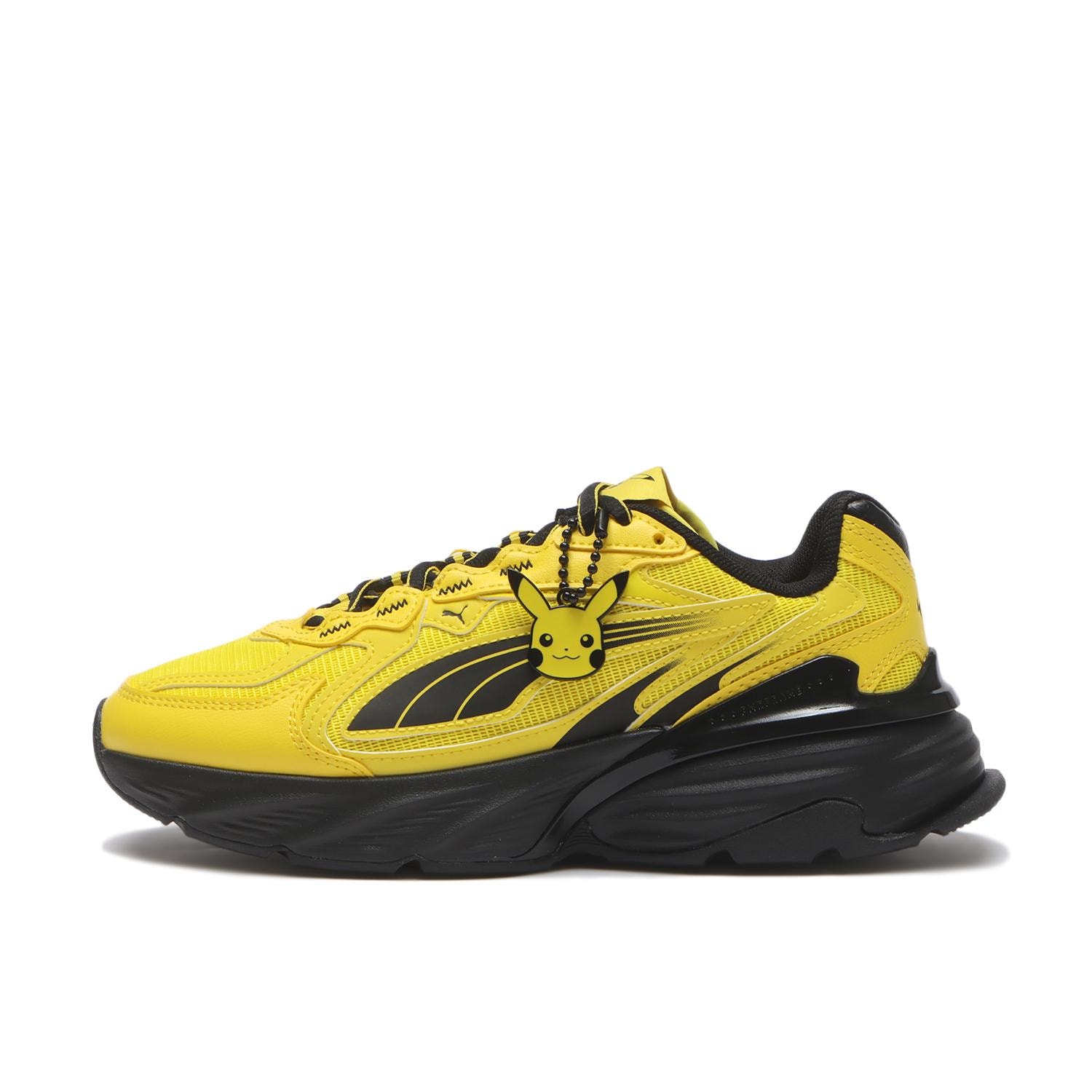 ジュニア 【PUMA】 プーマ 22-25 FADE NITRO PIKACHU JR フェイド NITRO PIKACHU JR 407016 01E.YELLOW/BK