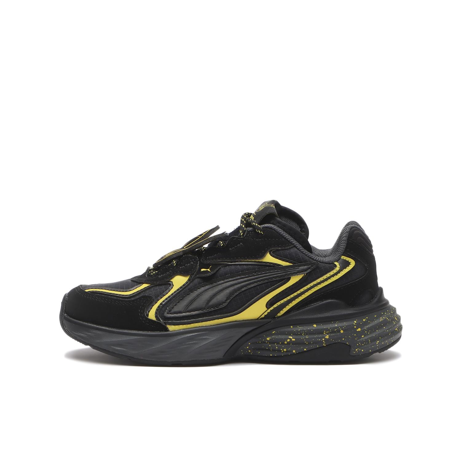 キッズ 【PUMA】 プーマ 17-21 FADE NITRO UMBREON PS フェイド NITRO UMBREON PS 407019 01BK/E.YELLOW
