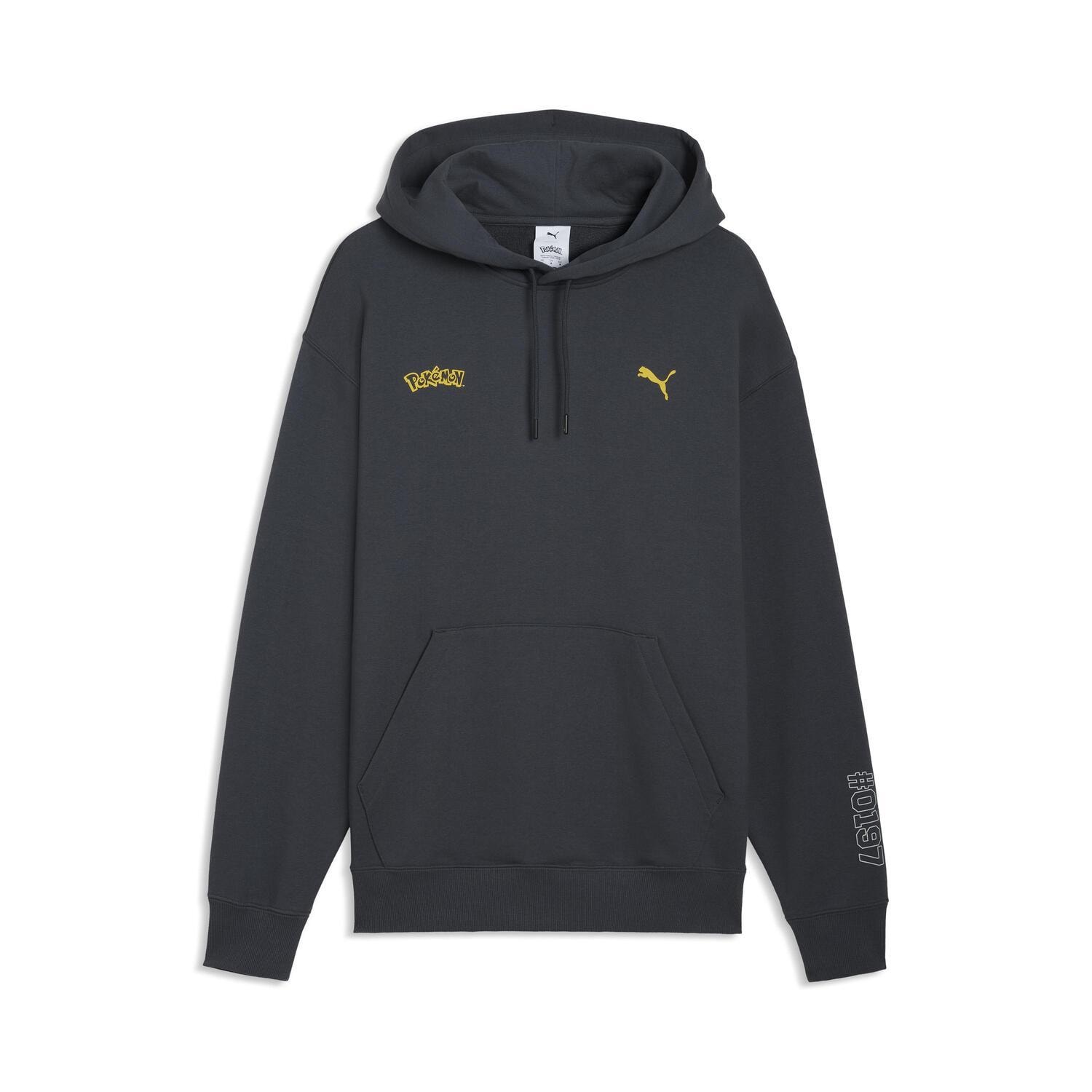 【PUMA】 プーマ M POKEMON RELAX GRAPHIC HOODIE スウェットPO 634915 76STRONG GRAY