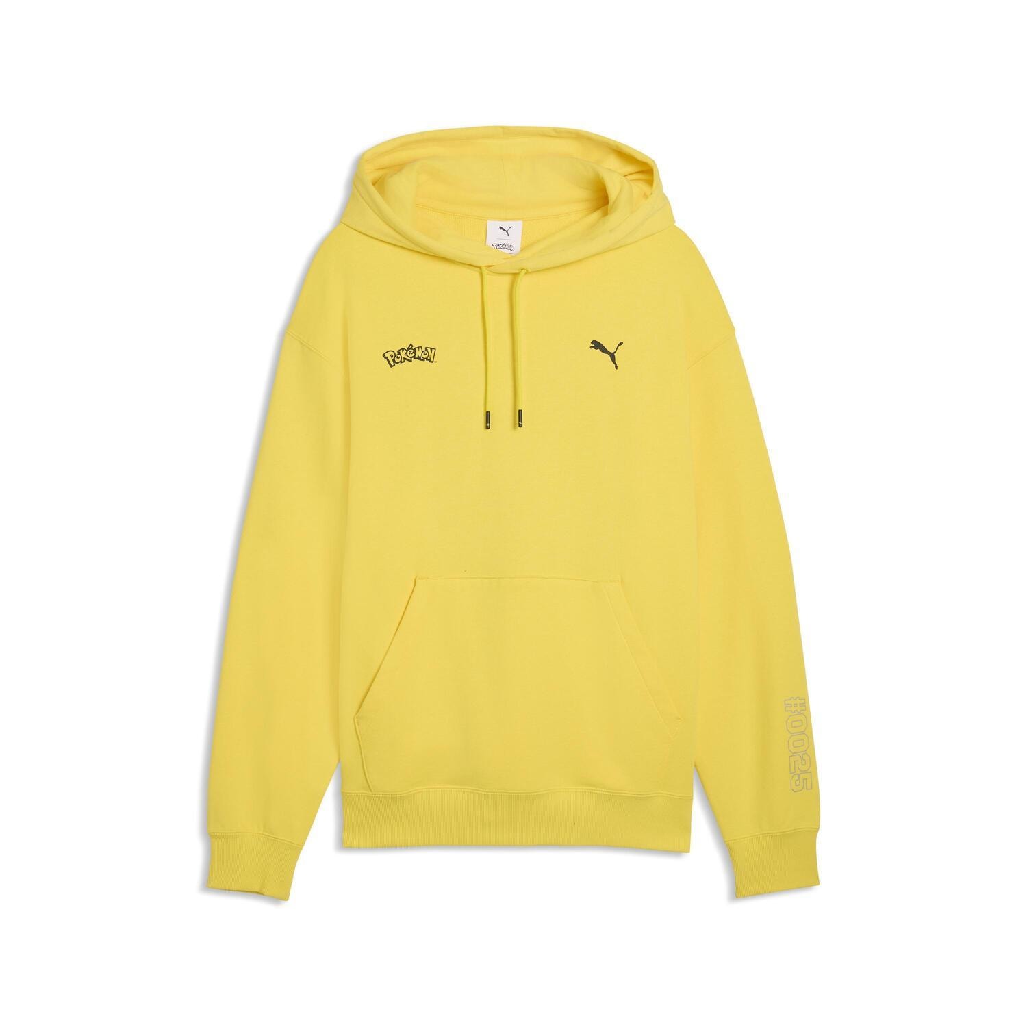 【PUMA】 プーマ M POKEMON RELAX GRAPHIC HOODIE スウェットPO 634915 80ENERGY YELLOW