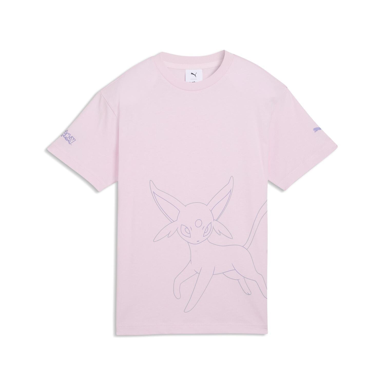 【PUMA】 プーマ K POKEMON RELAXED GRAPHIC TEE ショートスリーブ 634944 70PEARL PINK