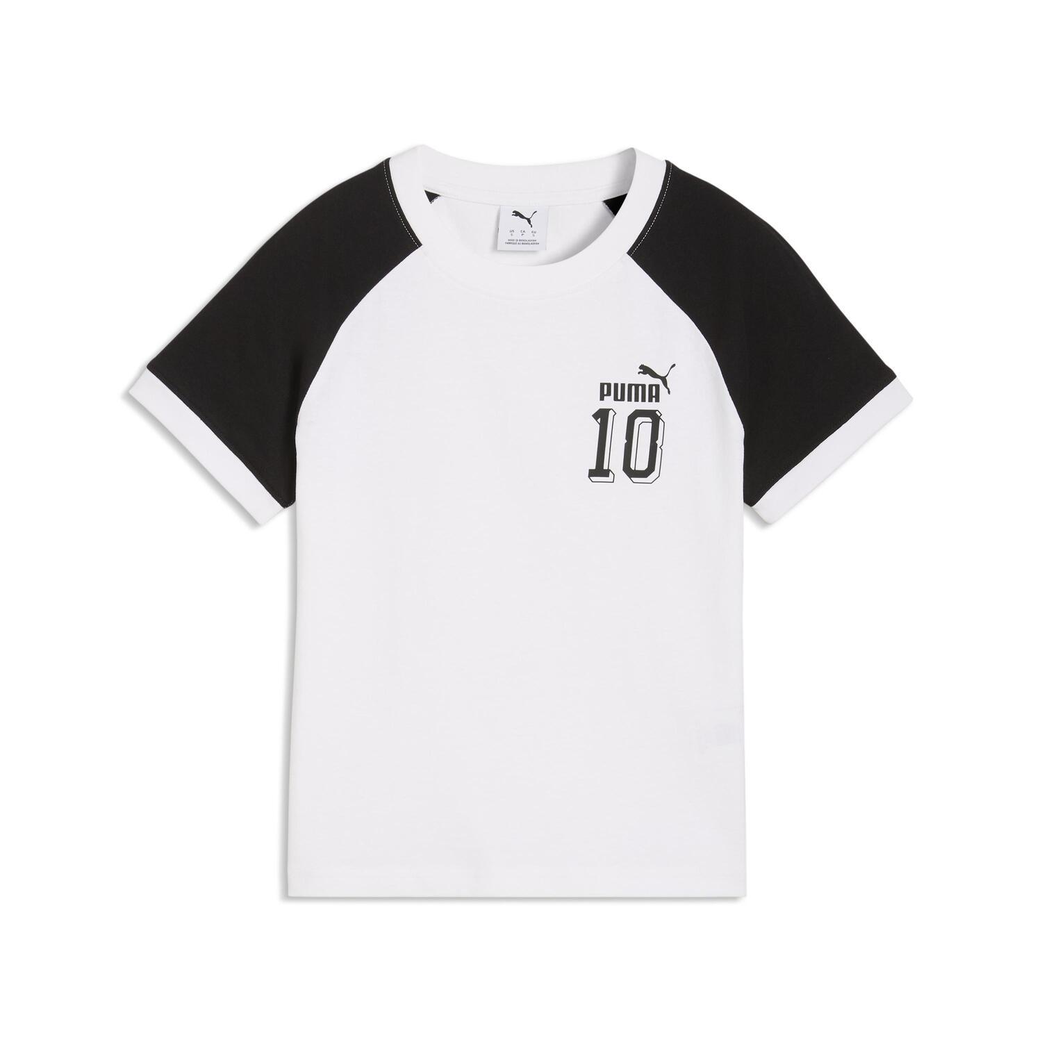 プーマ W F.P.ARCHIVE SLIM RINGER TEE ショートスリーブ 636790 02WH