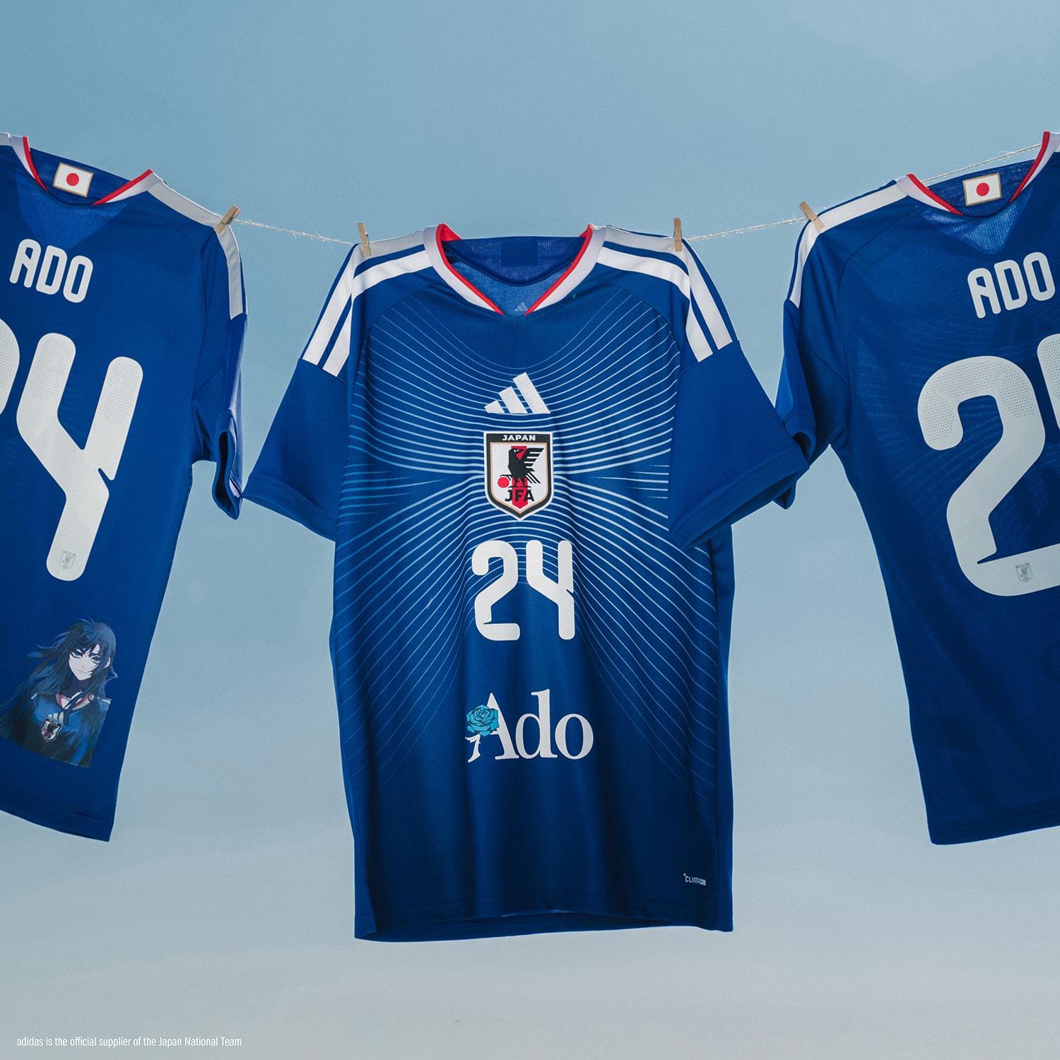 サッカー日本代表 2026 ホーム ユニフォーム Ado