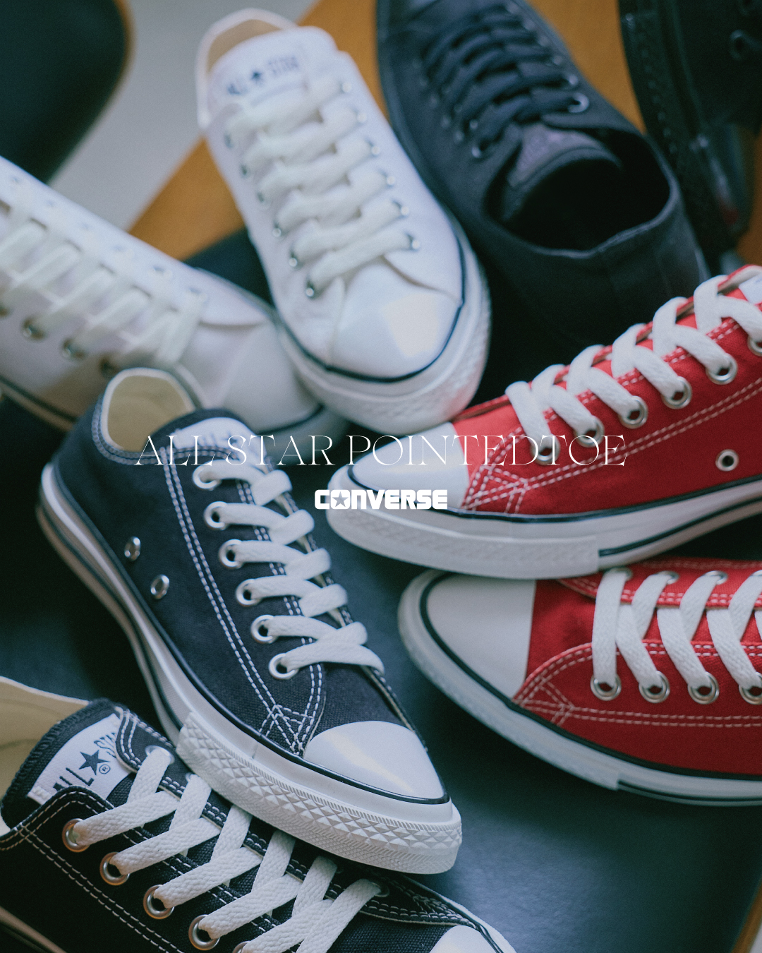 ALL STAR POINTEDTOE OX コーディネート