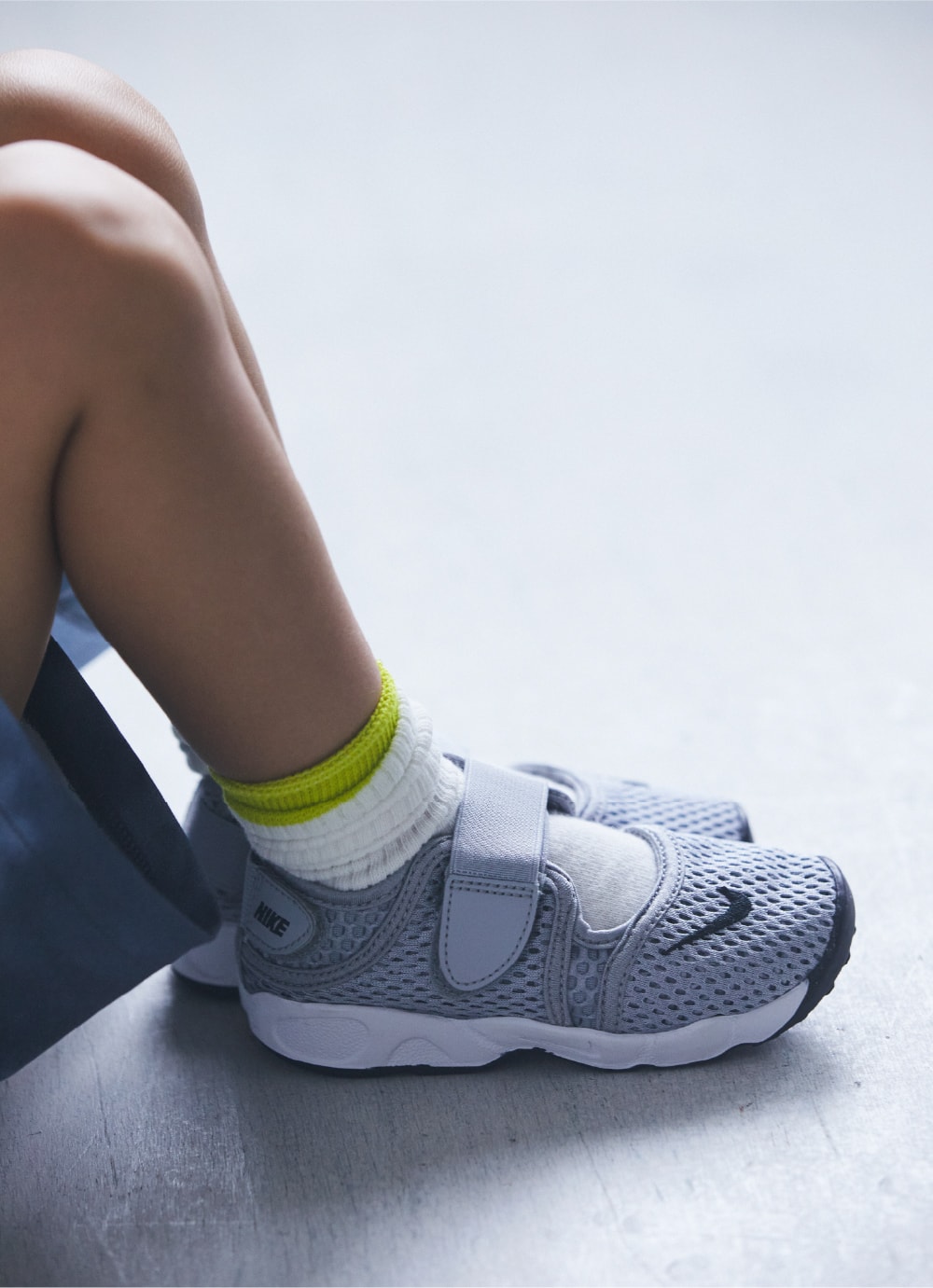 ベビー 【NIKE】 ナイキ 12-16LITTLE RIFT (TD BOYS) リトル リフト TD K317415 015WLFGRY/BLACK コーディネート