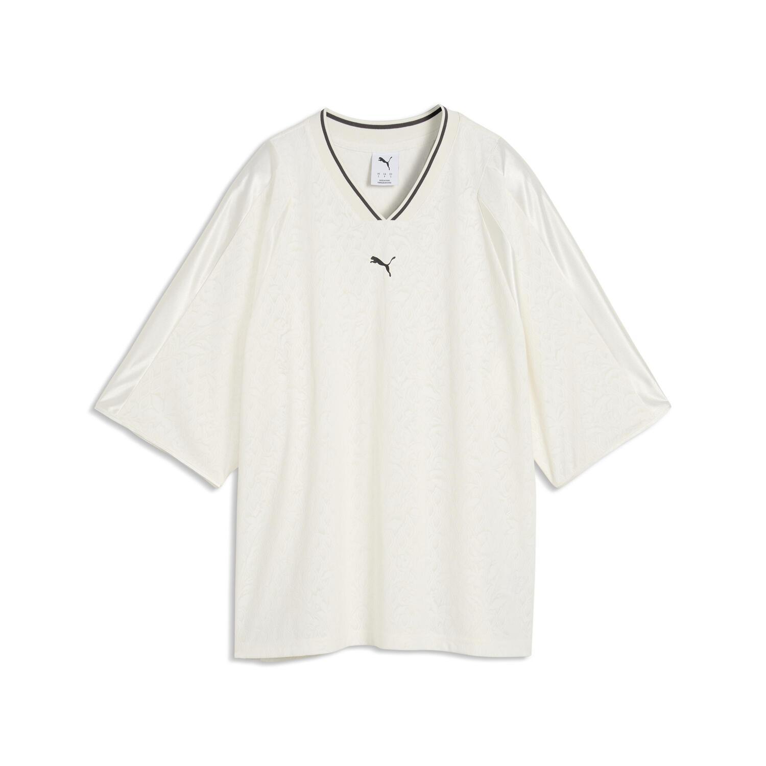 【PUMA】 プーマ W LACE PACK OVERSIZED JERSEY Jerseys 638741 87WARM WH
