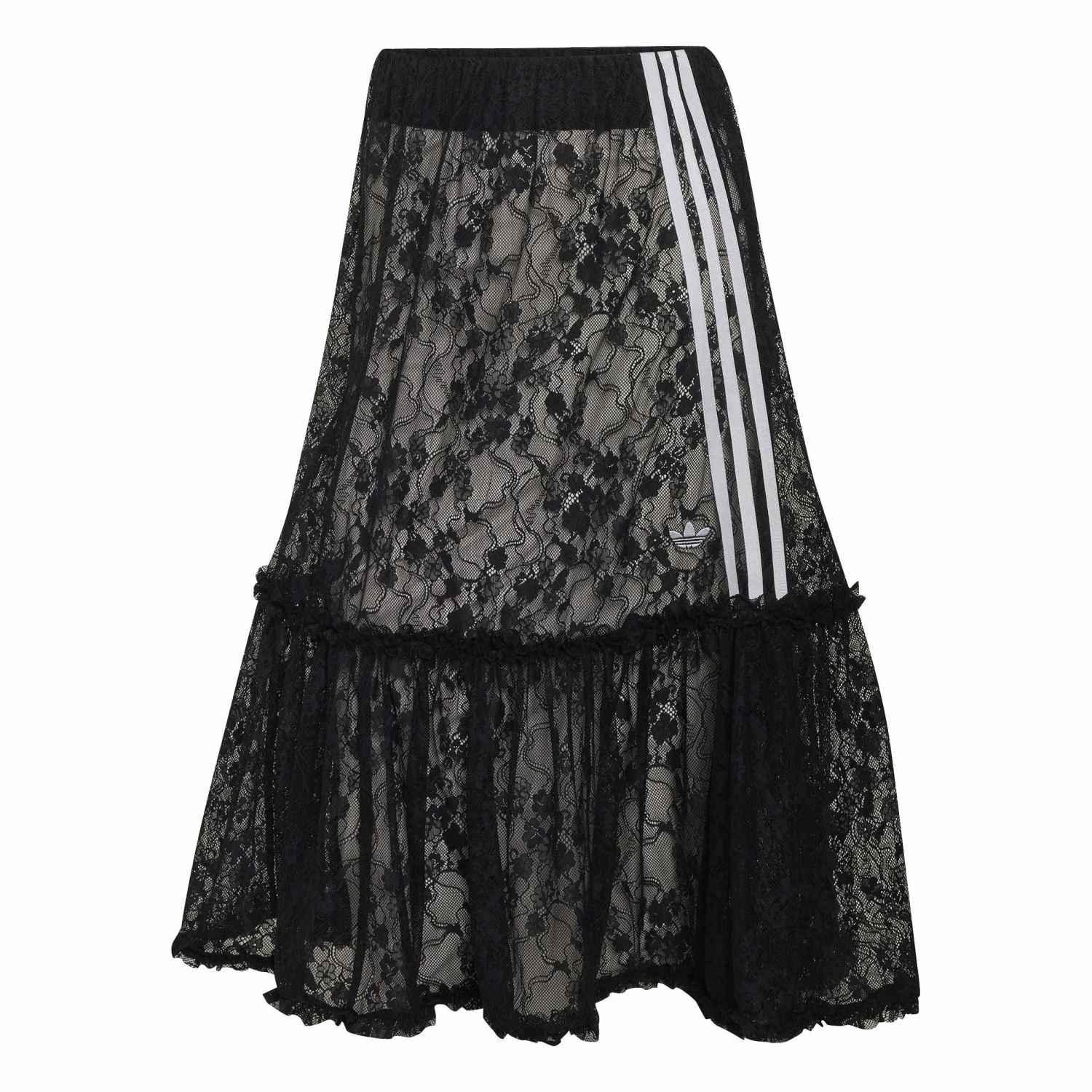 【adidas】 アディダス W LACE SKIRT スカート KZ4765 ABC-MART限定 *BLACK