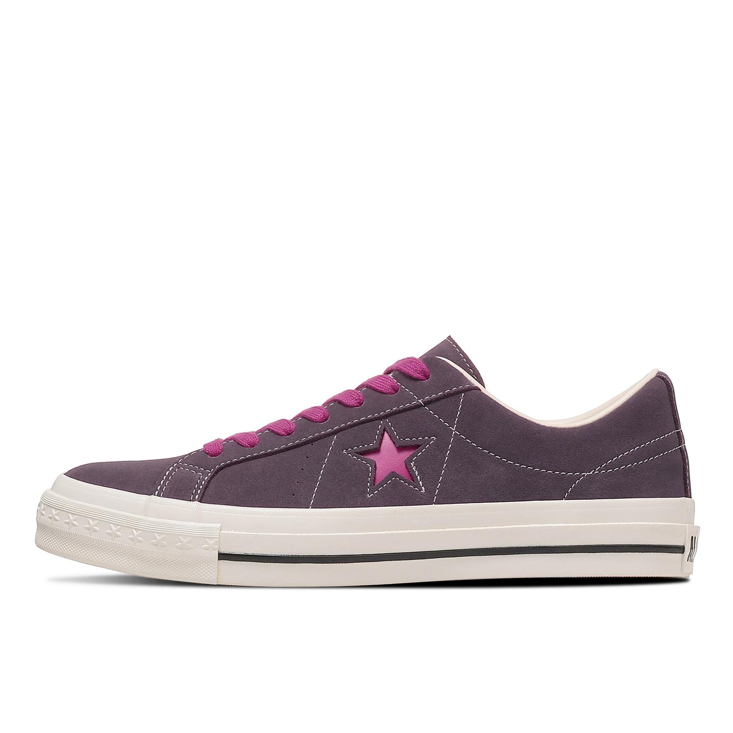 【CONVERSE】 コンバース ONE STAR AGED SUEDE ワンスター エイジド スエード 33703191 PURPLE/PINK