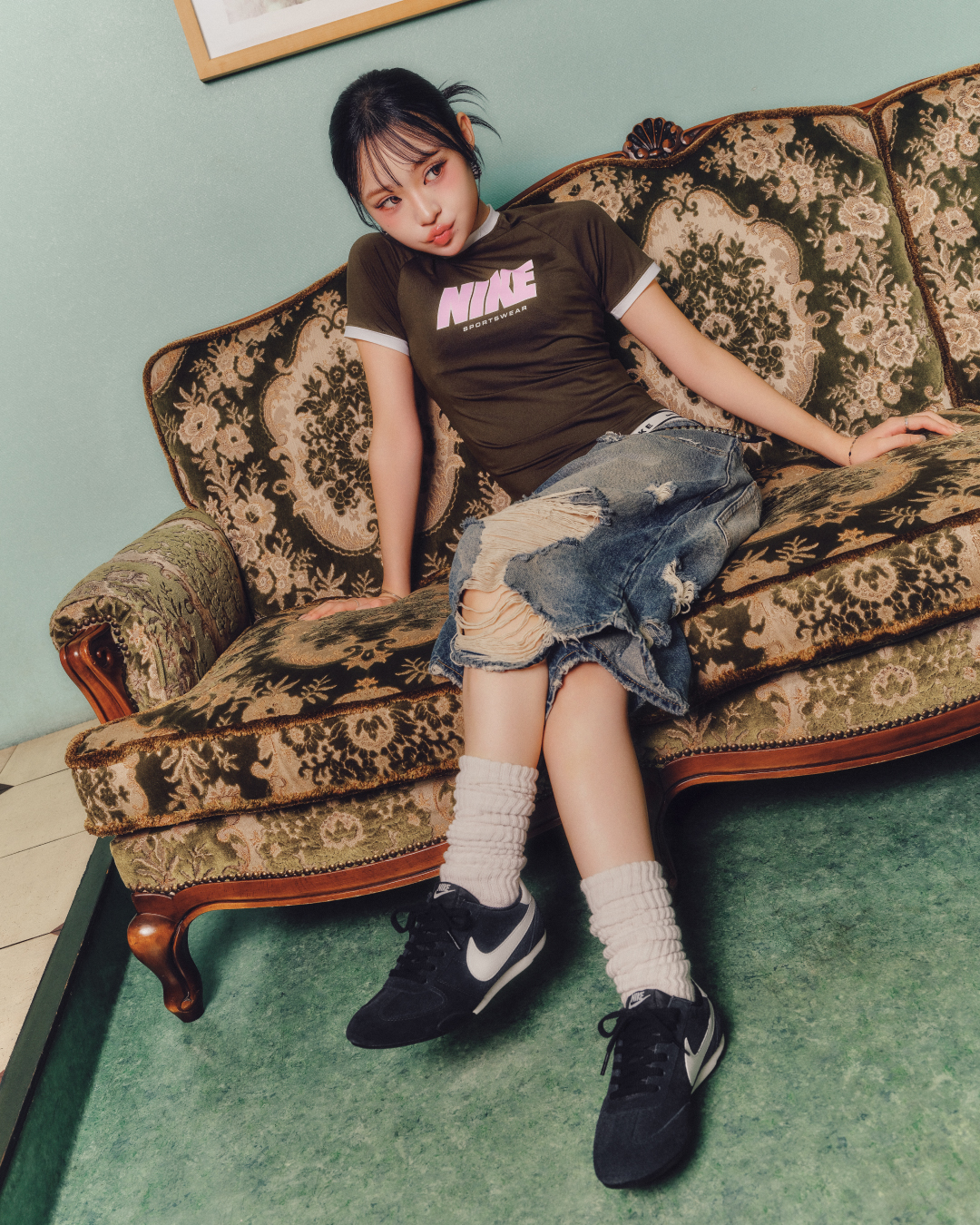 Nike Girls, just like you 自分らしいスタイル｜NIKE Hinataさん コーディネート