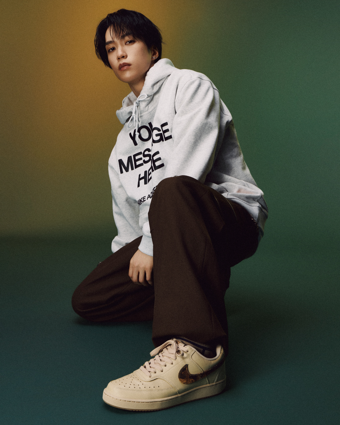 YOUR MESSAGE HERE｜NIKE 藤原 樹さん コーディネート