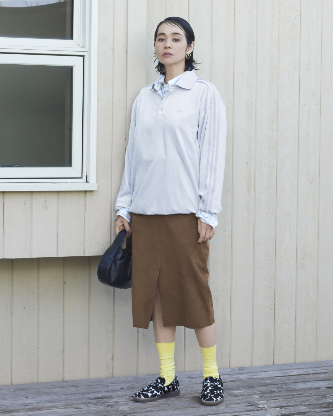 Everyday is a good day.竹下玲奈が着こなす、adidas Originalsの