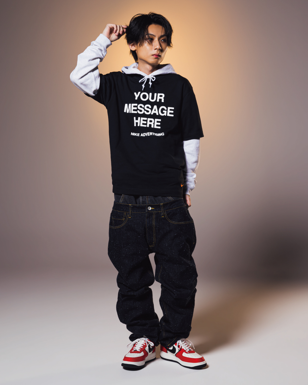 着こなしにルールなんてない。自由に、自分らしく。｜NIKE TORAさん コーディネート