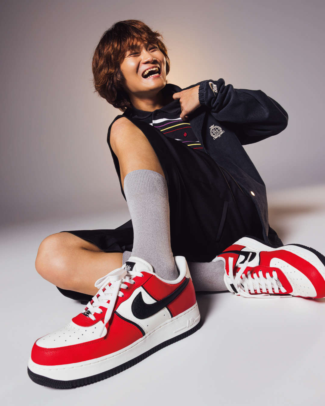 着こなしにルールなんてない。自由に、自分らしく。｜NIKE つかささん コーディネート