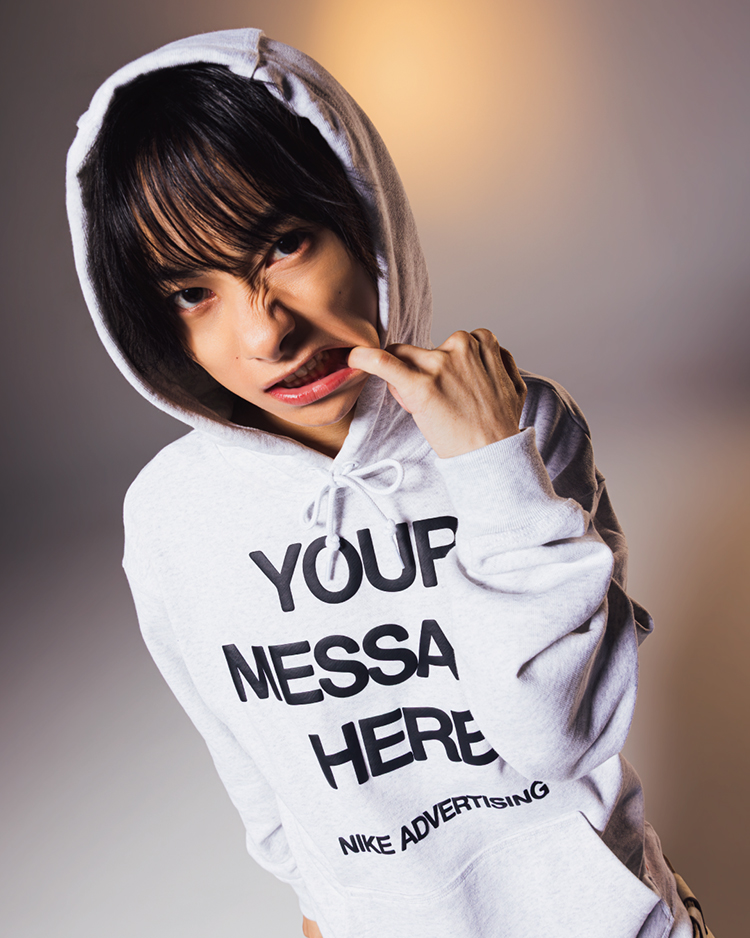 着こなしにルールなんてない。自由に、自分らしく。｜NIKE RIKUさん
