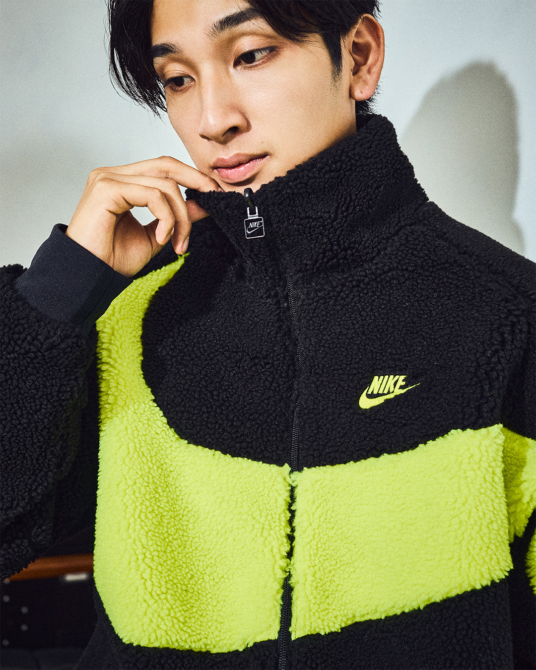 BIG SWOOSH SHERPA が登場。｜NIKE