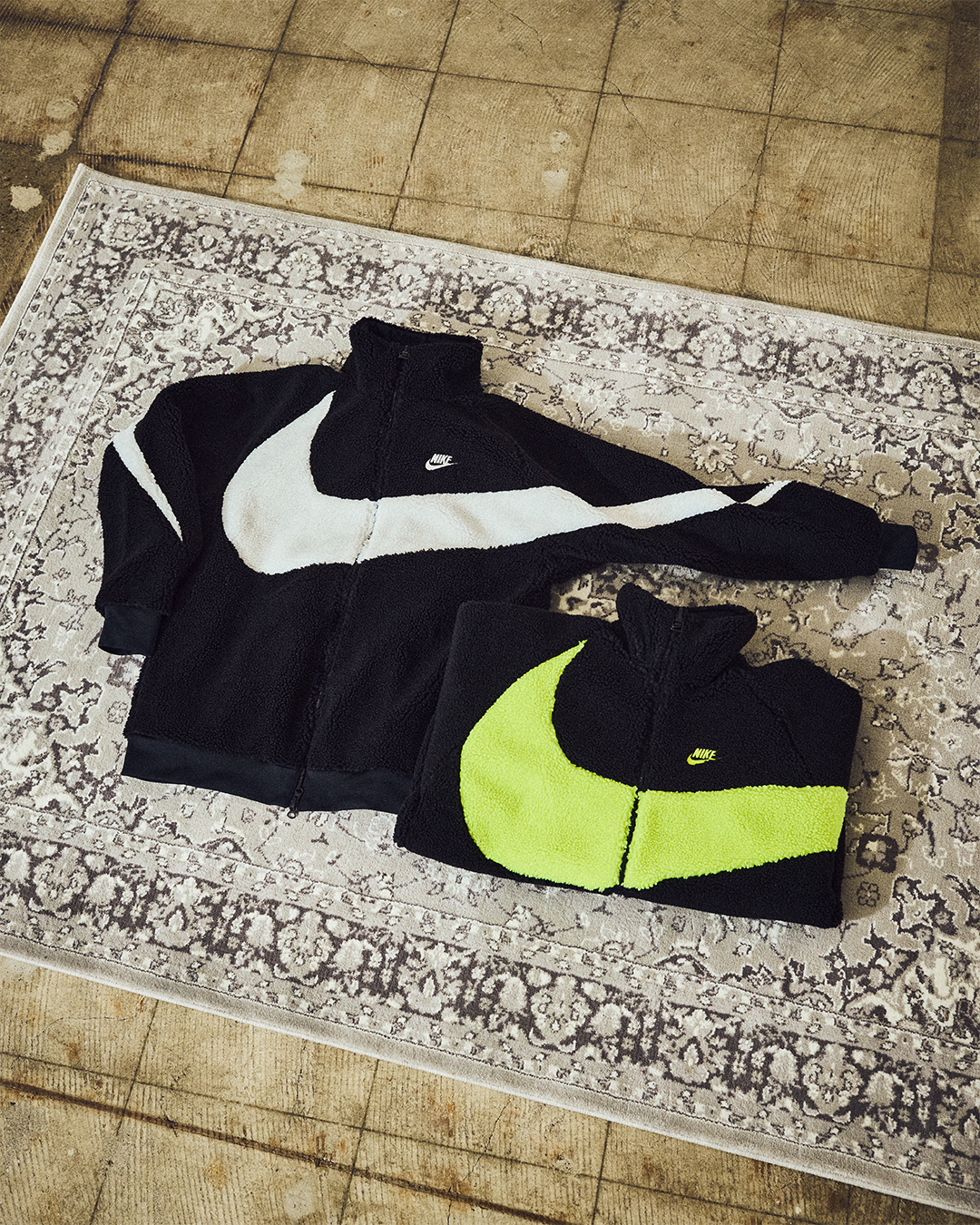 BIG SWOOSH SHERPA が登場。｜NIKE