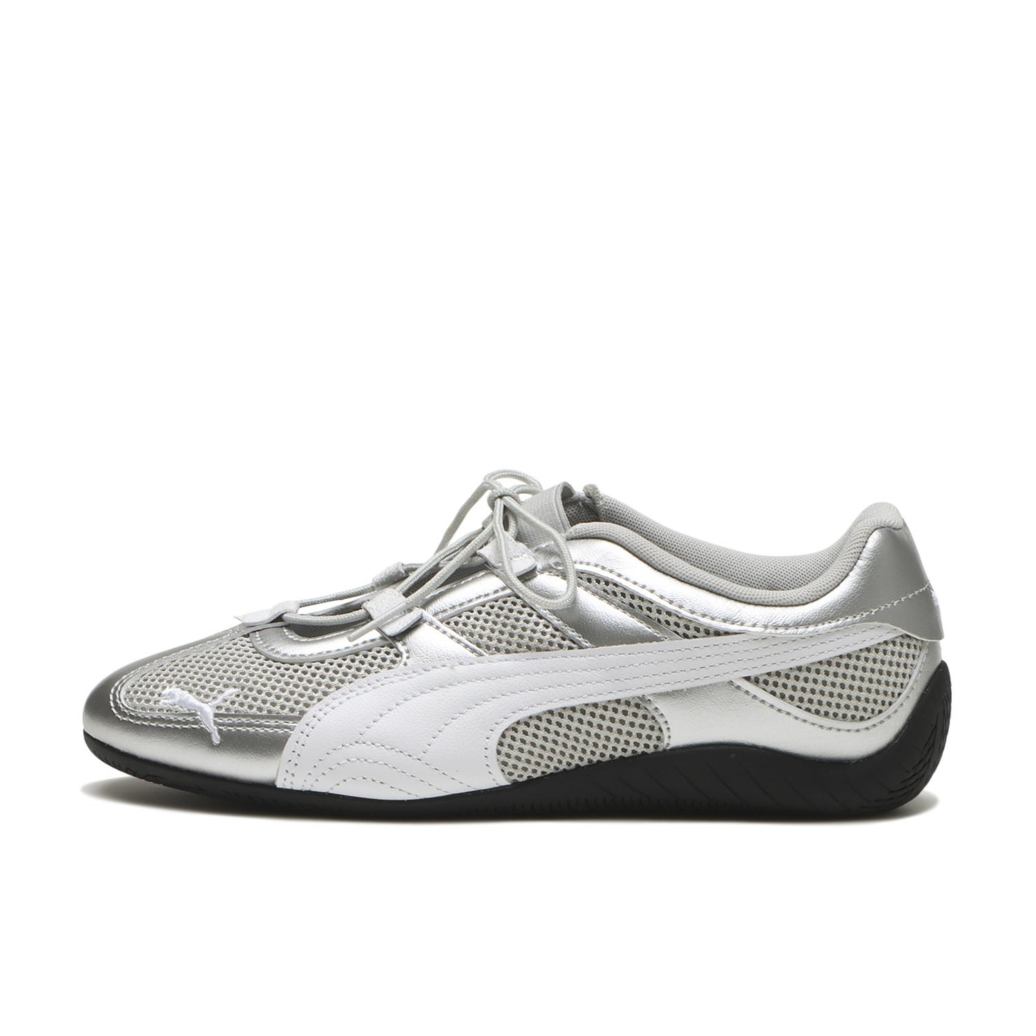 レディース 【PUMA】 プーマ W SPEEDCAT GO METALLIC SPEEDCAT GO METALLIC 409183 01SILVER/WH