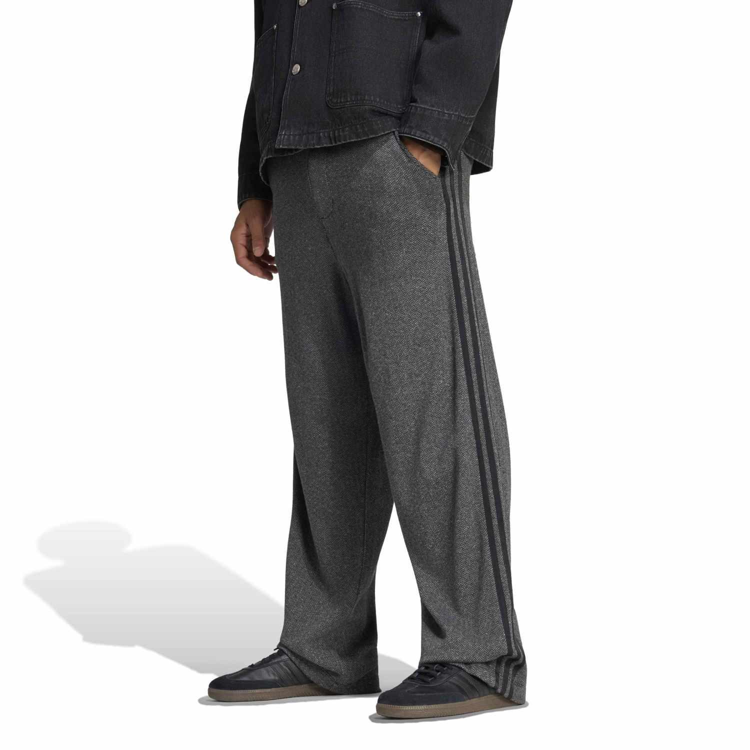 【adidas】 アディダス U MELANGE PANTS ロングパンツ LC5954 ABC-MART限定 *BLACK