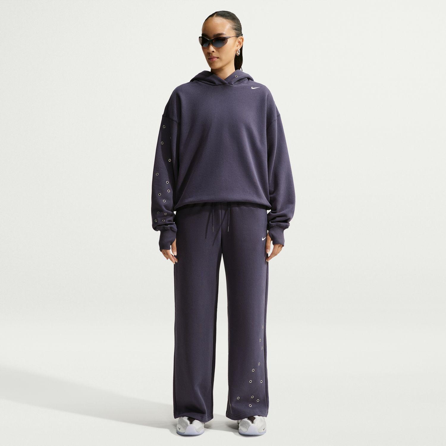 レディース 【NIKE】 ナイキ W STDO FLC MW OS PO HOOD スウェット パーカー IX7044 013GRDIRN/SAIL